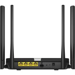 Cudy LT500 Router Inalámbrico 4G Doble Banda (2.4/5GHz) Wi-Fi 5 AC867 Ethernet Rápido VPN Negro