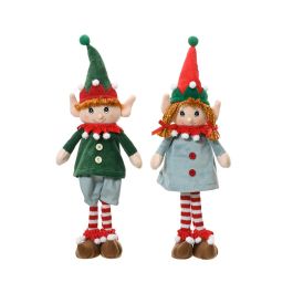 Decoris Muñeco Elfo/Elfa 42 cm - Modelos Variados de Navidad para Decoración del Hogar Precio: 14.58999971. SKU: B1EEGTRA8J