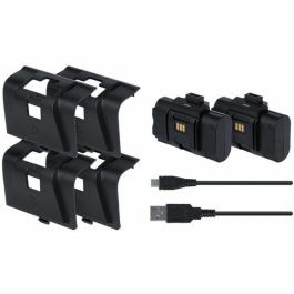 PDP Kit de Carga y Reproducción para Mando AUC0708056067175, Compatible con Xbox One y Series X|S - Negro