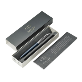 Boligrafo Parker Jotter Xl Azul Mate Acero Inoxidable Ct
