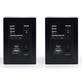 Hercules Monitor de Estudio 5 (Par) - 80W RMS (x2), 160W Pico, Biamplificado LF50W/HF30W, Woofer 5" Kevlar para Mezcla