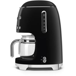 Smeg DCF02BLEU Cafetera de Goteo Estilo 50's Negra