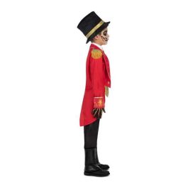 Disfraz jefe de pista siniestro sombrero, chaqueta, chaleco con camisa, guantes, pantalón y cubrebotas talla 3-4 y Disfraz jefe de pista siniestro sombrero, chaqueta, chaleco con camisa, guantes, pantalón y cubrebotas talla 3-4 y