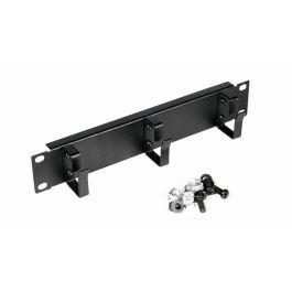 Equip 10" Kabeldurchführung mit Ringeinsatz. 1U schwarz