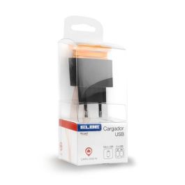 Elbe CARG-2000-N Cargador USB de Pared 2 Puertos (2.1A + 1A) + Cable Micro USB Incluido - Compatible con Dispositivos Android Elbe CARG-2000-N Cargador USB de Pared 2 Puertos (2.1A + 1A) + Cable Micro USB Incluido - Compatible con Dispositivos Android