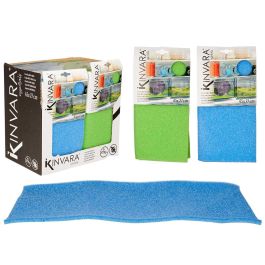 Esterilla Antimoho Kinvara 45x28 cm - Espuma de Poliuretano, Azul/Verde (12 Unidades) Precio: 19.49999942. SKU: B164H2LHQJ