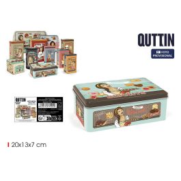 Bote Metálico Quttin BISCUITS (12 Unidades)