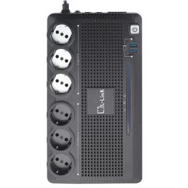 L-LINK SAI 700VA Interactive LL-700-G6 con 6 bases de enchufe Schuko para entornos informáticos monopuesto. Precio: 57.49999981. SKU: B153223VJT