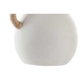 Jarron Scandi DKD Home Decor Blanco Natural 15 x 15.5 x 17 cm (6 Unidades) Jarron Scandi DKD Home Decor Blanco Natural 15 x 15.5 x 17 cm (6 Unidades)