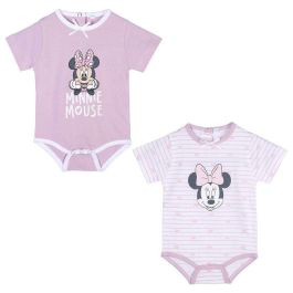 Body Minnie Mouse 2 Unidades Rosa Precio: 20.5095. SKU: S0733612