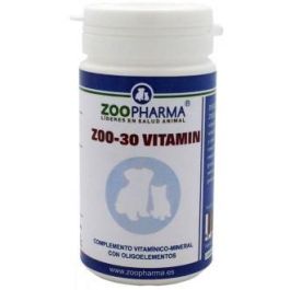 Zoopharma Veterinaria Zoo-30 Vitamins para Perros y Gatos, Complejo Vitamínico Mineral, Ideal Gestación/Lactancia, 30 Comprimidos Precio: 12.7900003. SKU: B1FF7L37DW