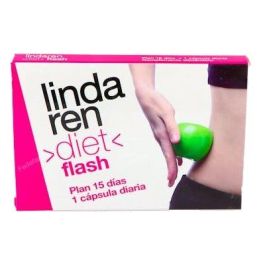 Lindaren Diet Flash 15 Cápsulas - Reduce depósitos de grasa con fórmula termogénica y lipotrópica Precio: 6.5000001. SKU: B178DA9HDM