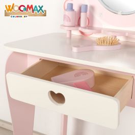 Tocador de juguete Woomax 48 X 92 X 32 CM Blanco Rosa