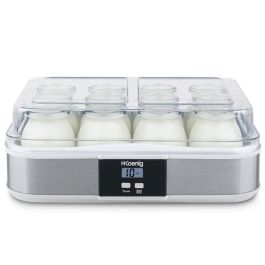 H.Koenig AUC3701335302230 Yogurtera con 12 botes