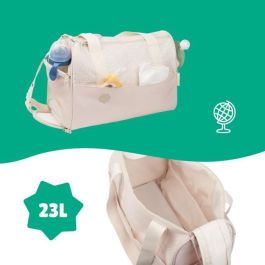 Bolso cambiador Badabulle Pocketstyle - Cambiador, Funda aislante, Funda, Accesorios para cochecito incluidos, Crema