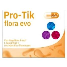 ESPADIET Pro-Tik Flora Evo 30Cap. Simbiótico para flora intestinal con 10 cepas, FOS y glutamina Precio: 19.5000003. SKU: B1BRXJRXBP