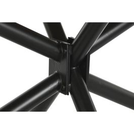 Mesa de Comedor DKD Home Decor Natural Negro Metal Madera de mango 200 x 100 x 76 cm