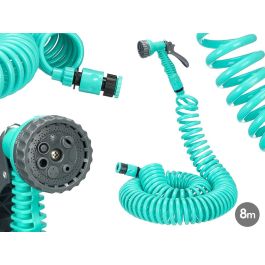 Ibergarden Manguera 15M 8 Modos de Riego, Plástico Verde, Dimensiones 22.5x39x9 cm (Set de 6) Precio: 52.89000024. SKU: B12BX5FP9Z