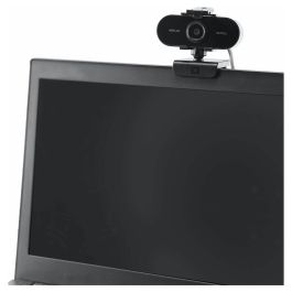 Dicota Webcam 1920 x 1080 USB 2.0 110° Micrófono Digital, Negra