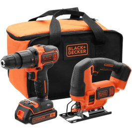 Black + Decker Kit de Herramientas Inalámbricas de 18V BCK22S1S Precio: 138.5000001. SKU: B1C9CTEH32