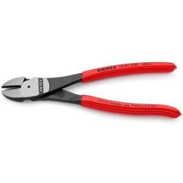 Knipex 74 01 200 SB Alicate de corte diagonal de fuerza 200mm, hasta 4,2mm, dureza 64 HRC