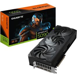 Gigabyte GV-N5090WF3OC-32GD GeForce RTX 5090 Windforce OC 32GB GDDR7 Tarjeta Gráfica 3 Ventiladores