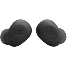 JBL JBLVBUDSBLK Auriculares Bluetooth Vibe Buds Negros True Wireless Sonido Deep Bass 32h Autonomía Estuche Carga IP54 Manos Libres