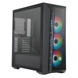 Cooler Master MasterBox MB520 Argb Caja de PC con Fachada de Malla y 3 Ventiladores de 120 mm
