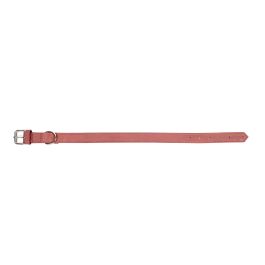 Gloria Collar Oasis 40 cm X 15 mm Rosa Piel Nobuck Doble Capa Costura Reforzada