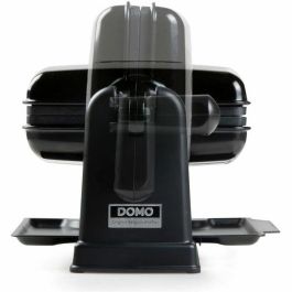 Domo Rotary Waffle Iron - DO9224W - Rotario a 180 ° - Anti -adhesivo revelador - Mango frío - 2 personas