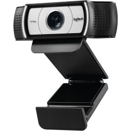 Logitech 960-000972 Webcam C930e Empresarial Full HD 1080p, Enfoque Automático, 90° Campo Visual, Micrófonos, Lente Carl Zeiss