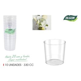 Set de 10 vasos Mojito 330 cc PS por Algon (12 Cajas) Precio: 25.9913808. SKU: B14EP379SC