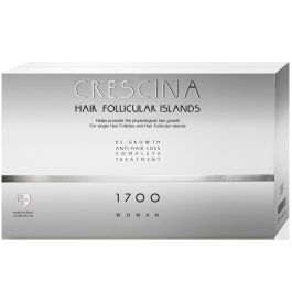 Crescina Follicular Islands 1700, Para la estimulación del crecimiento, Sérum de Tratamiento en Ampollas, Para el cuero cabelludo, Para mujeres, 10 +10 pzs Precio: 100.4905. SKU: B1J7AC6H5C
