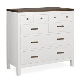 DKD Home Decor Cómoda Urban Blanco Marron 110x45x100 cm Precio: 605.69000008. SKU: B1937EFWG3