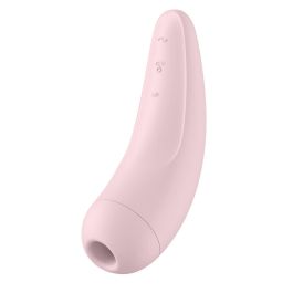 Satisfyer Curvy 2+ Estimulador Clitoriano Rosado con App y Bluetooth para Mujer