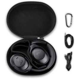 Teufel REAL BLUE NC 3 Auriculares Over-Ear Inalámbricos Bluetooth con Cancelación de Ruido Activa, Juego, Negro/Azul