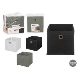 Caja Plegable Organizadora Kipit 20x20x20 cm - Blanco, Gris, Negro (24 Unidades) Precio: 28.9500002. SKU: B1HW7986ZZ