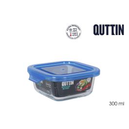 Fiambrera cuadrada con tapa azul 12x12 cm Quttin (12 Unidades) Precio: 17.5000001. SKU: B1A7RVWAKQ