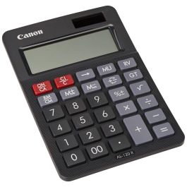Canon Calculadora Sobremesa AS-120II 12 Dígitos Funciones Básicas y Financieras Gris Oscuro Precio: 11.49999972. SKU: B1BT2Q6G9M