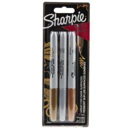 Sharpie Marcador Permanente Bl3 Fine Metálico C-Surtidos Blíster 3 Ud Precio: 6.89000015. SKU: B1AVD56F3J