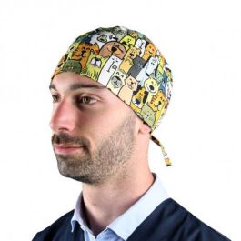 Gorro de quirófano para perros 100% algodón, transpirable y ajustable Precio: 10.50000006. SKU: B1EVN9RBL3