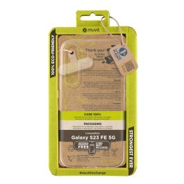 Funda para Móvil Muvit for Change Galaxy S23 FE 5G Transparente Samsung Galaxy S23 Ultra