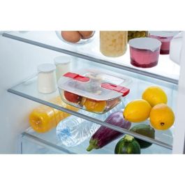 Pyrex PYR3426470284530 Set 3 Fiambreras Cook & Heat Vidrio Cuadradas con Tapa y Válvulas de Vapor para Microondas 1 L