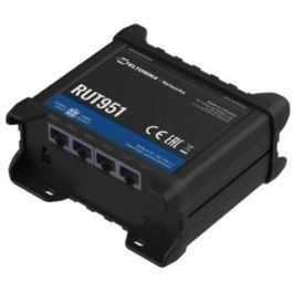 Teltonika Networks RUT951 Router Celular Industrial WiFi/4G Doble SIM con 4 Puertos Ethernet y Fuente de Alimentación EU Teltonika Networks RUT951 Router Celular Industrial WiFi/4G Doble SIM con 4 Puertos Ethernet y Fuente de Alimentación EU Precio: 250.59000054. SKU: B1GMXG82L8