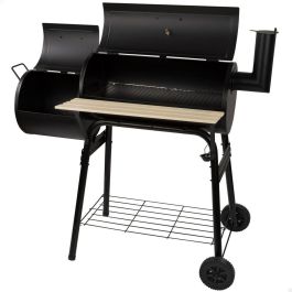 Barbacoa de Carbón con Ruedas Aktive Acero Plástico Metal esmaltado 106 x 106 x 61 cm Negro Precio: 127.89000015. SKU: B1BSZEXGA5