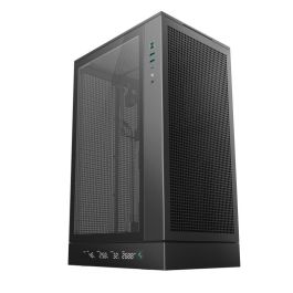 DeepCool CH270 Caja Micro-ATX Semitorre Gaming Digital Negra con Panel Cristal Templado para Placas Micro-ATX/Mini-ITX