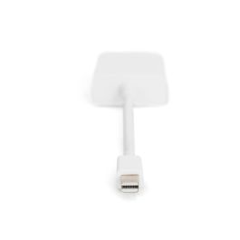 Digitus Adaptador DisplayPort Mini DP a DVI 24+5, Macho/Hembra, 0.15m, Blanco, Versión 1.1a, para Conectar Dispositivos