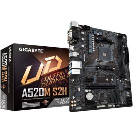 Gigabyte A520M S2H Placa Base Socket AM4 para AMD Ryzen, Micro ATX, DDR4 5100MHz (OC), M.2 PCIe 3.0, Gaming LAN, HDMI 2.1 Precio: 62.68999957. SKU: B1BJVNTCX3