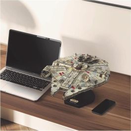 Spin Master SPI6069815 Star Wars Halcón Milenario Modelo 4D para Construir 48 cm