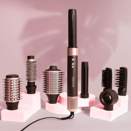 Cepillo Moldeador Cecotec AirGlisse 1200 W 1400 W Negro 8 Piezas